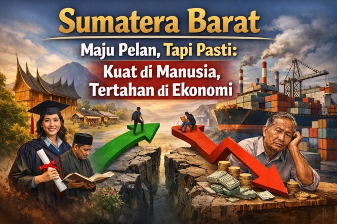 
					Paradoks Sumatera Barat: Kualitas Manusia Maju, Ekonomi Melaju Lambat