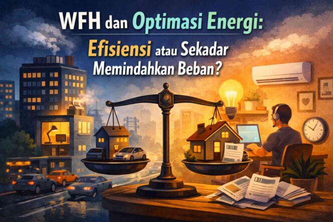 
					WFH dan Optimasi Energi: Efisiensi atau Sekadar Memindahkan Beban?