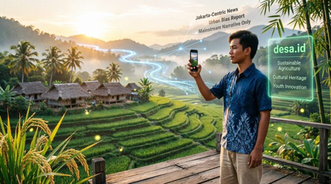 
					Akhiri Dominasi Jakarta Saat Desa Mulai Rebut Kendali Narasi