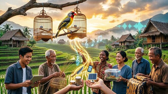 
					Ekonomi Kicau Mania Desa Gerakkan Triliunan Rupiah