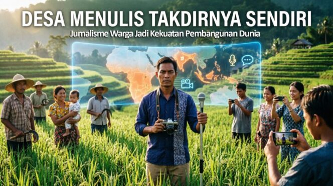 
					Jurnalisme Warga Desa Jadi Tren Global Pembangunan Akar Rumput
