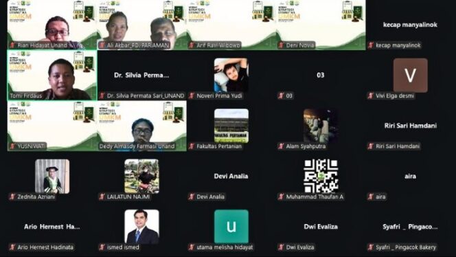 
					Unand Gelar Webinar 