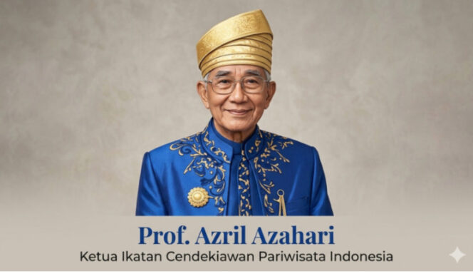 
					Prof. Azril Azahari: Bukan Cuma Berburu Turis, Ini Wajah Baru Pariwisata Masa Depan!, Jum'at (29/5) di Jakarta. 