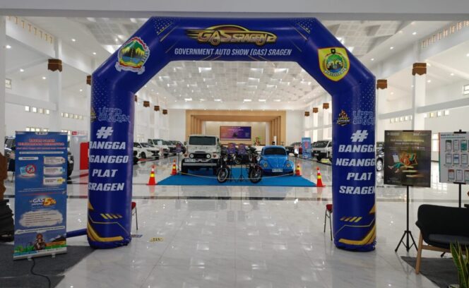 
					Government Auto Show 2026 di Gedung Sasana Manggala Sukowati Sragen