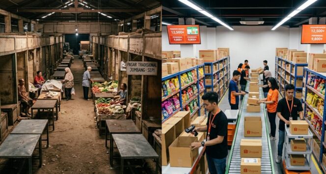 
					Senjakala Etalase Ekonomi di Jombang: Di Balik Gemerlap Digital dan Ancaman Kemiskinan Baru