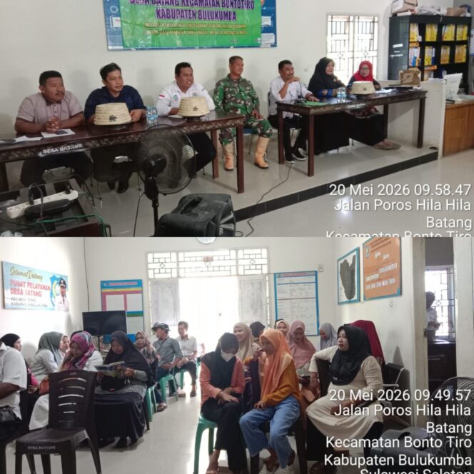 
					Rembuk Stunting Desa Batang Bahas Konvergensi dan Perencanaan Pencegahan Stunting Tahun 2027