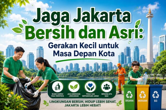 
					Jaga Jakarta Bersih dan Asri: Langkah Kecil untuk Masa Depan Kota