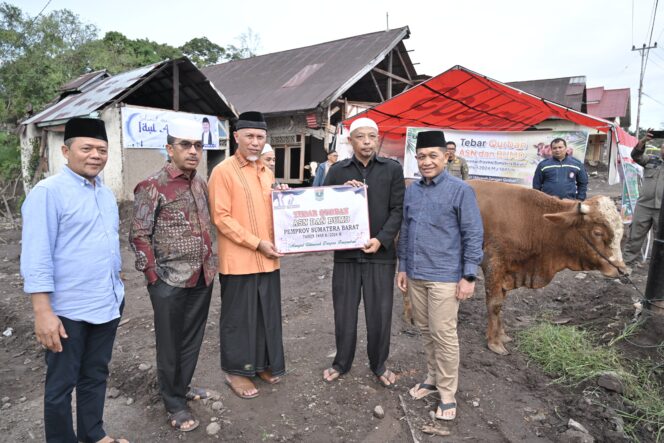 
					Tebar Qurban Pemprov Sumbar Meningkat Tajam, 140 Sapi dan 33 Kambing Disalurkan ke Berbagai Daerah