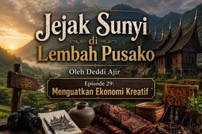 
					Jejak Sunyi di Lembah Pusako Episode 29: Menguatkan Ekonomi Kreatif