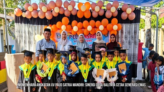
					Momen Haru Angkatan XV PAUD Satria Mandiri: Sinergi Desa Balitata Cetak Generasi Emas