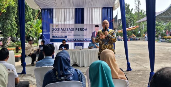 
					Nanda Satria Dorong Pemahaman Keterbukaan Informasi bagi Masyarakat