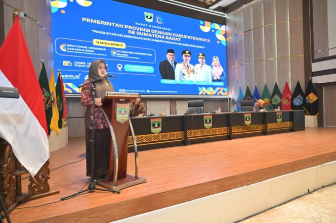 
					Pemprov Sumbar Dorong Percepatan Penataan Kelembagaan BPBD di Daerah