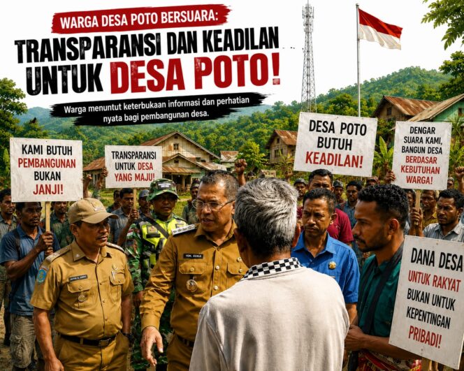 
					Warga Desa Poto Desak Bupati Kupang Copot Kepala Desa