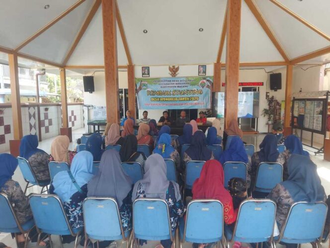
					Rembuk Stunting Desa Wonorejo: Suasana Rembuk Stunting dihadiri,Kecamatan singosari,Pemdes Wonorejo,TPP Kec.Singosari,Kader Kesehatan,KPM,Bidan dll