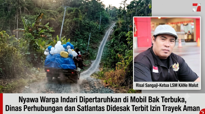 
					Nyawa Warga Indari Dipertaruhkan di Mobil Bak Terbuka, Dinas Perhubungan dan Satlantas Didesak Terbit Izin Trayek Aman