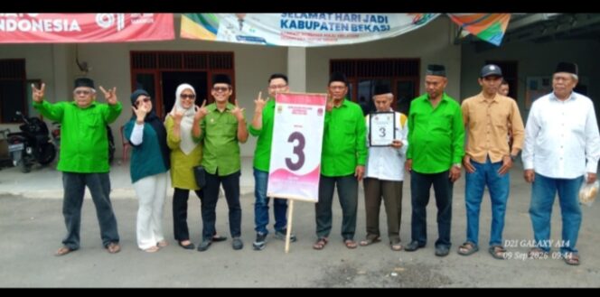 
					INCUMBENT JUHENDI SULAEMAN ST RAIH NOMOR URUT 3 DALAM PILKADES KARANGHAUR
