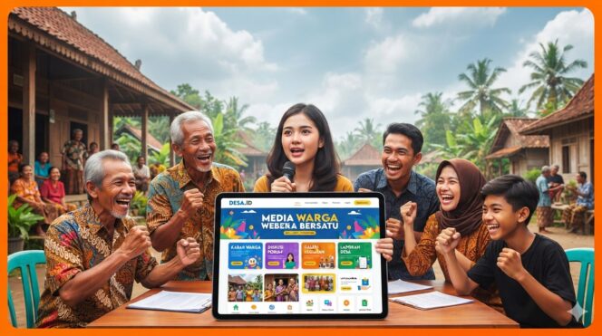 
					Ubah Website Desa Jadi Media Warga yang Seru